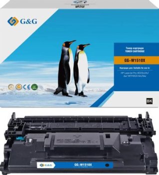 Картридж HP 151X W1510X черный (9700стр.) для LaserJet Pro 4003, 4103