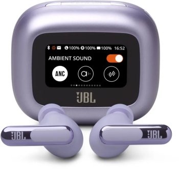 Наушники с микрофоном JBL Live Beam 3 пурпурный