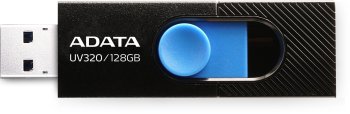 Накопитель USB A-Data 128Gb UV320 AUV320-128G-RBKBL USB3.2 черный