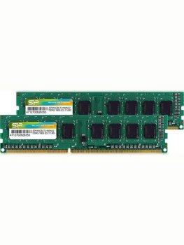 Оперативная память Silicon Power DDR3 1600 МГц 2x8 ГБ (SP016GBLTU160N22)