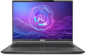 Ноутбук MSI Creator A16 AI+ A3HVGG-268RU Ryzen AI 9 365 32Gb SSD2Tb NVIDIA GeForce RTX4070 8Gb 16" IPS QHD+ (2560x1600) Windows 11 Home grey WiFi BT C