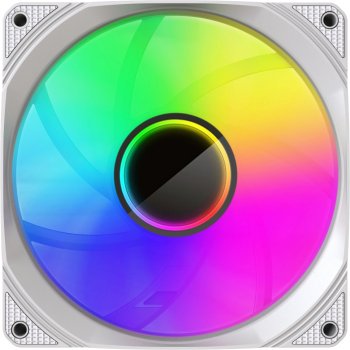 Вентилятор для корпуса Bloody BD-CF120ARGB1 ARGB 120х120x25 белый 4-pin 29дБ (BD-CF120ARGB1-WH) Ret