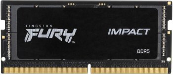 Оперативная память Kingston Fury Impact DDR5 6400 МГц 1x16 ГБ (KF564S38IB-16)