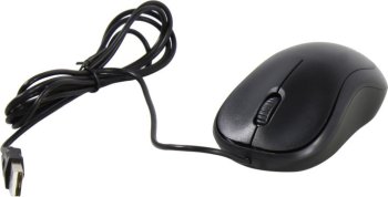Мышь CBR CM 106 черный USB, офисн., 1000dpi, 3 кн., 1.5 м