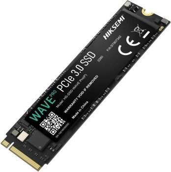 Твердотельный накопитель (SSD) M.2 HIKSEMI 512Gb <HS-SSD-WAVE Pro(P) 512G> (PCI-E 3.0 x4, up to 3500/1800MBs, 3D NAND, 224TBW)