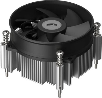 Вентилятор PcCooler R95S-I Soc-1200/1700/1851 серебристый/черный 4-pin 31.1dB Al 95W 360gr Ret (R95S-XXNIXX-CL)