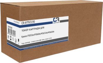 Картридж CopyRite CR-KYTK3190 TK-3190 черный (25000стр.) для Kyocera P3055dn/P3060dn/M3655idn/M3660idn