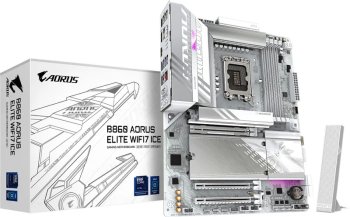 Материнская плата Gigabyte B860 AORUS ELITE WIFI7 ICE DDR5