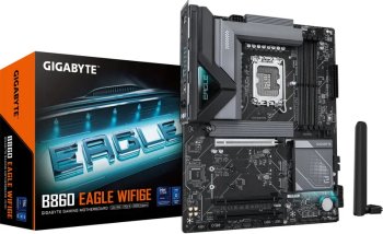 Материнская плата Gigabyte B860 EAGLE WIFI6E DDR5 (LGA1851, HDMI, ATX)