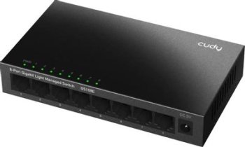 Коммутатор Cudy GS108E (L2+) 8x1Гбит/с настраиваемый