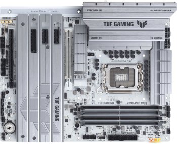 Материнская плата ASUS TUF GAMING Z890-PRO WIFI, LGA 1851, INTEL Z890, 4xDDR5, 4xSATA, 4xM.2, 1xPCI-E 5.0 x16, 1xPCI-E 4.0 x4, 2xPCI-E x1, 1xHDMI, 1xD