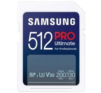 Карта памяти Samsung PRO Ultimate SDXC 512GB (MB-SY512S/WW)
