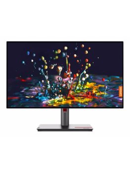 Монитор Lenovo 27" ThinkVision P27q-30 черный IPS LED 4ms 16:9 HDMI матовая HAS Piv 1000:1 350cd 178гр/178гр 2560x1440 60Hz DP Quad 2K (1440p) USB 6.8