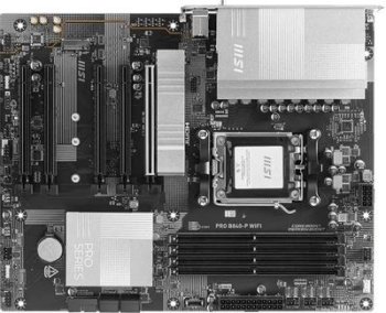 Материнская плата MSI PRO B840-P WIFI, Socket AM5, AMD B840, 4xDDR5, 4xSATA, 2xM.2, 1xPCI-E 4.0 x16, 1xPCI-E 3.0 x4, 3xPCI-E 3.0 x1, 1xHDMI, 1x 2.5Gb
