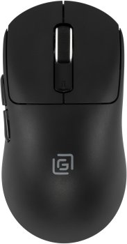Мышь беспроводная Оклик/Oklick 800GMW черный оптическая 10000dpi BT/Radio USB для ноутбука 6but