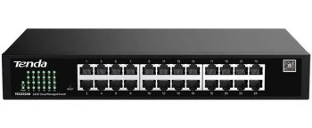 Коммутатор Tenda TEG2224D облачный управляемый, 24x1 Гбит/с, металлический корпус