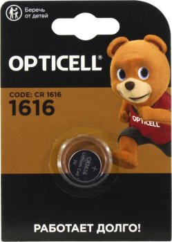 Батарейка OPTICELL CR1616-1 (Li, 3V)