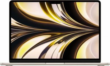 Ноутбук Apple MacBook Air 13 13.6", Apple M2 (8C CPU, 8C GPU), RAM 8 ГБ, SSD 256 ГБ, MacOS, (MLY13RU/A), золотой, Русская раскладка
