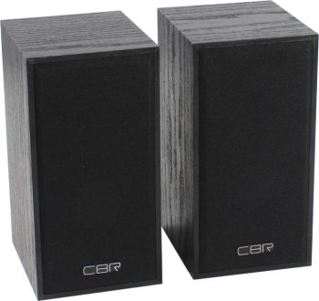 Колонки CBR CMS 700, 2.0, питание USB, 2х3 Вт (6 Вт RMS), материал корпуса MDF, 3.5 мм линейный стереовход, цвет чёрный