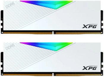 Оперативная память ADATA XPG Lancer RGB DDR5 6400 МГц 2x32 ГБ (AX5U6400C3232G-DCLARWH)