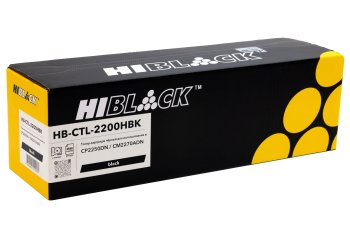 Картридж Hi-Black (HB-CTL-2200HBK) для Pantum CP2250DN/CM2270ADN, Bk, 3,5K