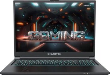 Ноутбук Gigabyte G6 Core i7 13620H 16Gb SSD512Gb NVIDIA GeForce RTX4060 8Gb 16" IPS FHD+ (1920x1200) FreeDOS black WiFi BT Cam (KF-H3KZ853KD)