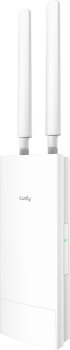 Точка доступа AX3000 High Power WiFi 6 Gigabit Outdoor Access Point, 2402Mbps at 5GHz + 574Mbps at 2.4GHz, 1 x Gigabit RJ45, 2 Detachable Antennas, 80