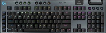 Клавиатура Logitech G игровая беспроводная G915 X LIGHTSPEED, (GL Tactile Brown), Английская раскладка, белый