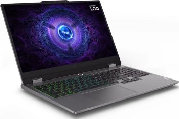 Ноутбук Lenovo LOQ 15IRX9 15.6", Intel Core i5-13450HX, RAM 16 ГБ, SSD 1024 ГБ, NVIDIA GeForce RTX 4050 для ноутбуков (6 Гб), Без системы, (83