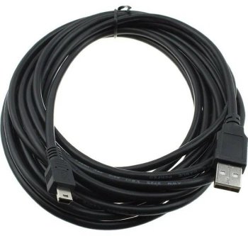 Кабель Perfeo < U4305> USB 2.0 A-->miniB5P 5м