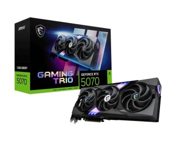 Видеокарта MSI RTX5070 GAMING TRIO OC 12GB GDDR7 192bit 3xDP HDMI 3FAN RTL
