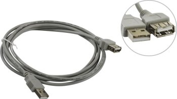 Кабель Cablexpert <CC-USB2-AMAF-6-N> USB 2.0 A-->A 1.8м