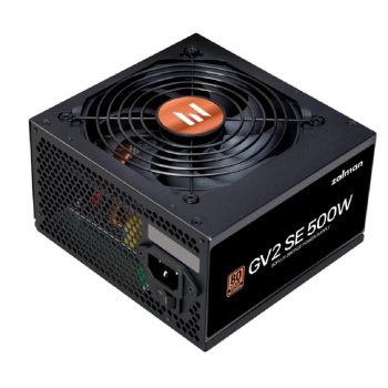 Блок питания Zalman ZM500-GV2SE, 500Вт, 80 PLUS Bronze, 120мм, черный