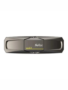 Накопитель USB Netac NT03US5C-128G-32TA 128 ГБ, черно-серый