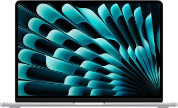 Ноутбук Apple MacBook Air A3240 M4 10 core 16Gb SSD512Gb/10 core GPU 13.6" Liquid Retina (2560x1664) macOS silver WiFi BT Cam (MW0X3HN/A)