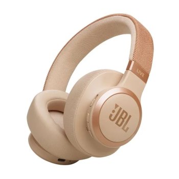 Наушники с микрофоном JBL Live 770NC, бежевый