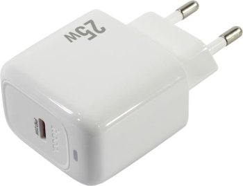 Зарядка USB-устройств Hoco CS53A Surplus White <631488> USB (Вых.DC5/9/12V, 25W, USB-C)