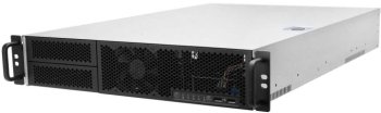 Корпус для монтажа в стойку Server Case InWin <6178803 IW-R200-01N> Black E-ATX 500W 2U RM