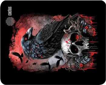 Коврик для мыши Cactus Raven 250x200x3мм (CS-MP-D14S)