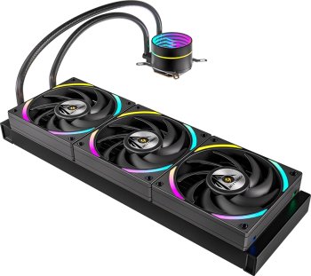 Система водяного охлаждения Formula Oasis L360 ARGB Soc-AM5/AM4/1200/2066/1700/1851 черный 4-pin Al+Cu 360W Ret (OASIS L360 ARGB BK)