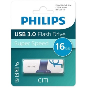 Накопитель USB 16GB PHILIPS CITI3.0 16GB, USB 3.0