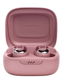 Наушники с микрофоном JBL Live Free 2, розовый