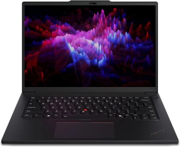 Ноутбук Lenovo ThinkPad P14s G5 Core Ultra 7 155H 32Gb SSD1Tb NVIDIA RTX 500 4Gb 14.5" IPS Touch WQXGA (2560x1600) Windows 11 Pro black WiFi BT Cam (2
