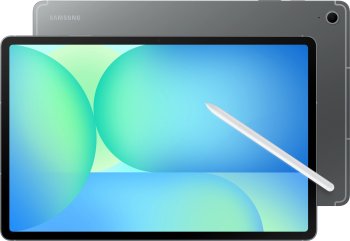 Планшетный компьютер Samsung Galaxy Tab S10 FE+ 1580 (2.9) 8C RAM8Gb ROM128Gb 13.1" TFT 2880x1800 5G 1Sim eSIM Android 15 серый 13Mpix 12Mpix BT WiFi