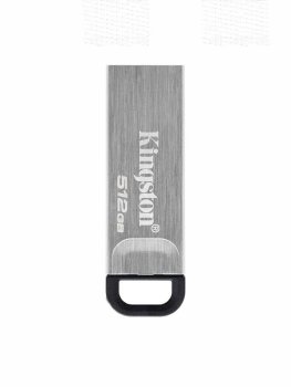 Накопитель USB Kingston 512Gb DataTraveler Kyson USB Type-A, metal case, silver (DTKN/512GB)