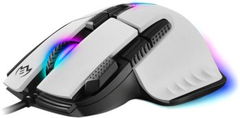 Мышь SVEN Gaming Mouse <RX-G990 White> (RTL) USB 9btn+Roll