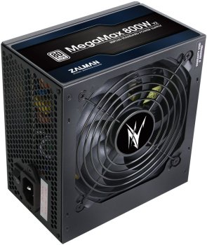 Блок питания Zalman ATX 800W ZM800-TXII V2 80+ (20+4pin) APFC 120mm fan 8xSATA RTL