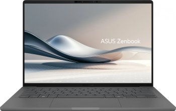 Ноутбук Asus Zenbook 14 UX3407QA-QD267W Snapdragon X X1-26-100 16Gb SSD512Gb Qualcomm Adreno 14" OLED WUXGA (1920x1200) Windows 11 Home grey WiFi BT C