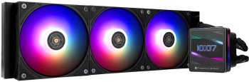 Система водяного охлаждения Thermalright Grand Vision 360 ARGB Soc-AM5/AM4/1151/1200/2066/2011/1700 черный 4-pin 29.4dB Al LCD Ret (G-VISION-360-BL-AR