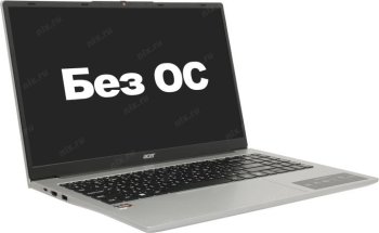 Ноутбук Acer Aspire Lite AL15-41P-R410 AMD Ryzen 7 5700U/16Gb/SSD512Gb/15.6"/IPS/FHD/60Hz/NoOS/Silver (NX.J98CD.001)